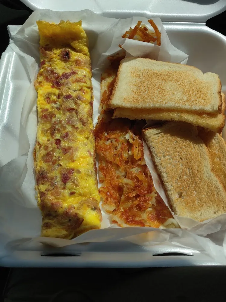Bacon and Cheese Omelette